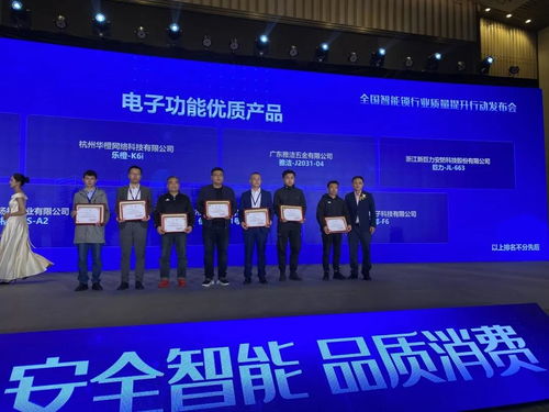 樂橙榮膺全國智能鎖質(zhì)量提升示范企業(yè)及電子功能優(yōu)質(zhì)產(chǎn)品獎